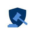 illustration of a gavel