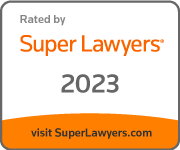 Rated by Super Lawyers 2023 visit Super Lawyers .com